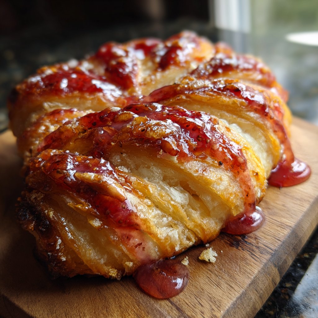Strawberry Cream Cheese Danish