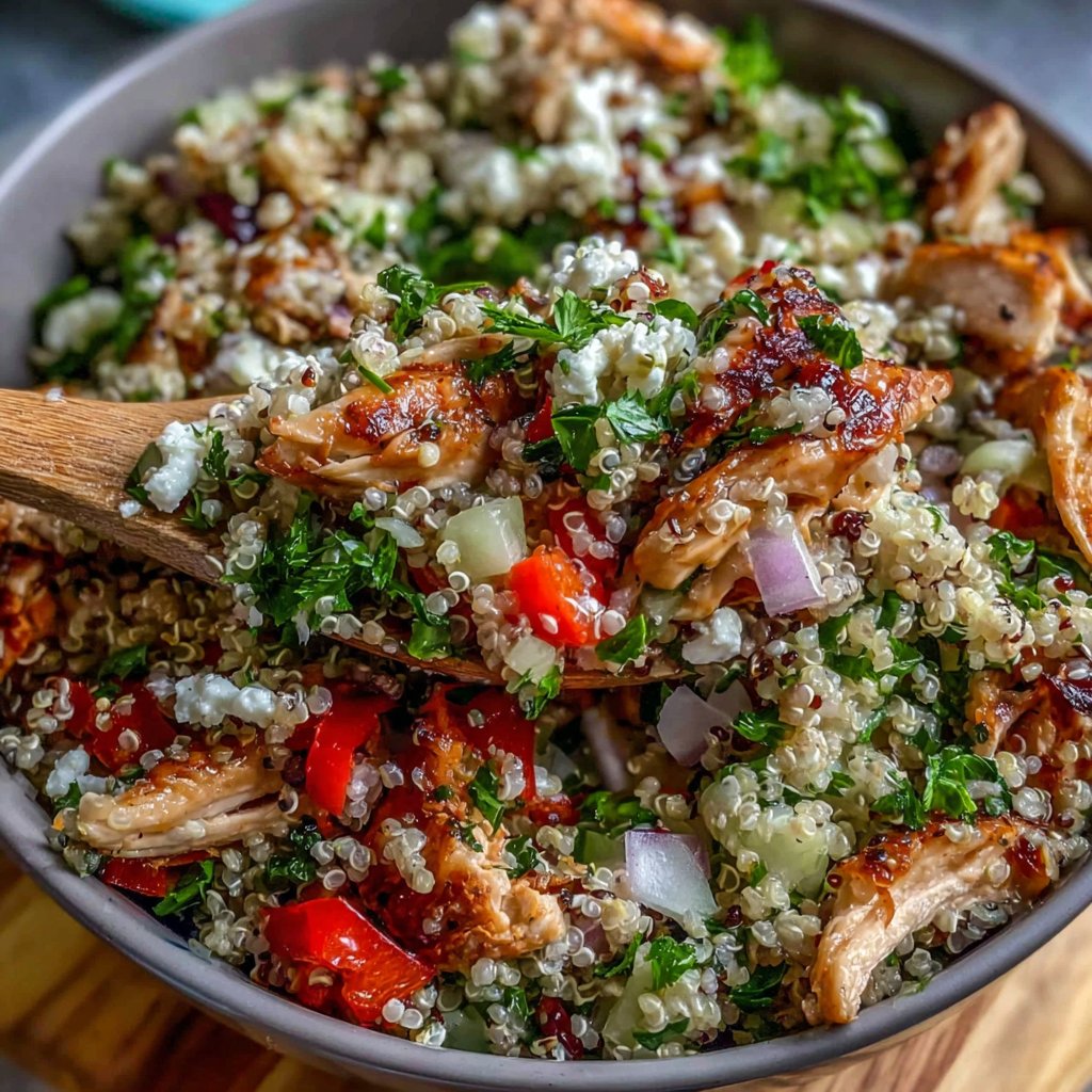 Peruvian Chicken Quinoa Salad
