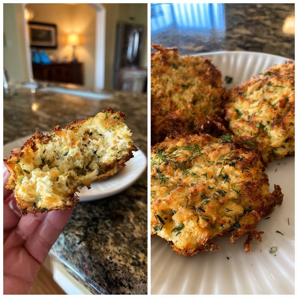 Savory Salmon Patties with Dill