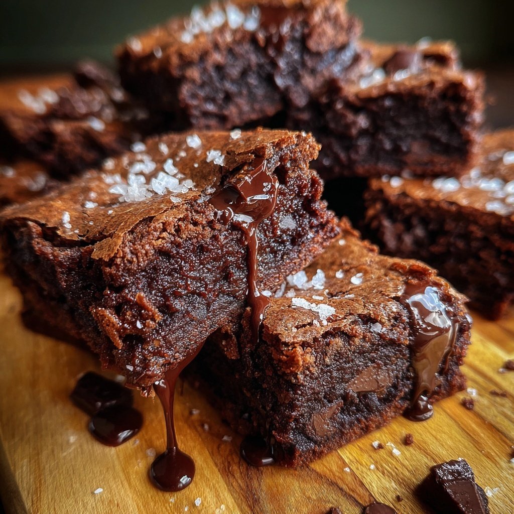 Dessert Chocolate Fudge Brownies